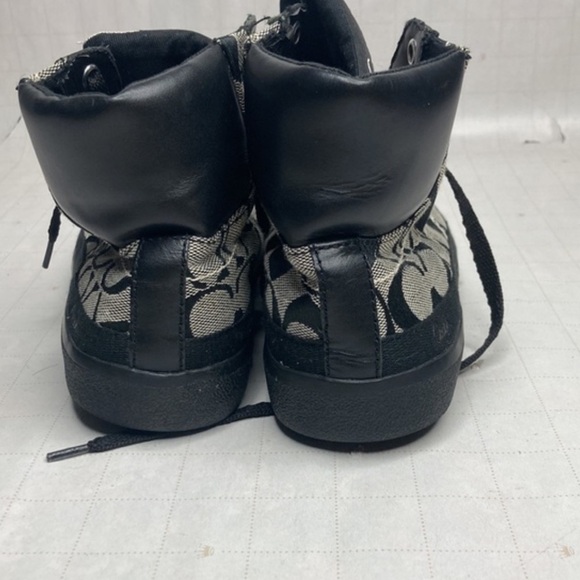 Coach Ellis hightop shoes Sz 6B Women - Picture 4 of 7